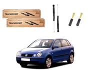 Kit amortecedor traseiro monroe original volkswagen polo 1.0 2002 a 2003