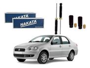 Kit amortecedor traseiro nakata fiat siena 1.0 1.4 1.8 2008 a 2011