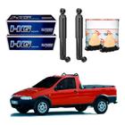 Kit Amortecedor Traseiro Strada 1.5 1.6 1998 A 2000