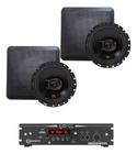 Kit Amplificador Ths 1000 Taramps + 2 Arandela Jbl Preta Qd