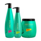 Kit Aneethun Cachos System Shampoo 1L + Máscara 1Kg + Finalizador 500ml