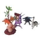 Kit Animais Dinossauros C/ovos Brinquedo De Borracha de até 15pçs kits aleatórios ( CONFIRA NOSSOS DIVERSOS MODELOS )