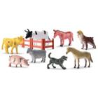 Kit animais fazenda peq. 558 (ef) - BEE TOYS