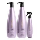 Kit Annethun Liss System - Shampoo, Máscara e Finalizador Spray Thermal Antifrizz