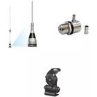 Kit Ant Movel Dual Band Vhf1/4 Uhf 5/8 Cachim Sp Mala Ap0188