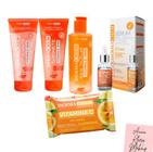 Kit anti-idade Clareador vitamina C Dermachem - 5 produtos