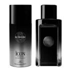 Kit antonio banderas icon eau de parfum 100ml + deodorant spray icon 150ml