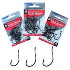 Kit Anzol d Pesca Super Maruseigo Black N20 N22 N24 Preto