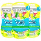 Kit Aparelho de Depilação Venus Tropical c/9 uni.