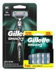 Kit Aparelho Gillette Mach 3 + 4 Cargas