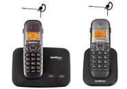 Kit Aparelho Telefone TS 5150 Bina 2 Linhas Ramal e Headset