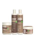 Kit Apice Crespo Power - Co Wash, Condicionador, Máscara e Creme - Apse