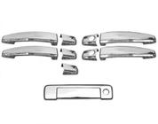 Kit Aplique Cromado Maçaneta + Traseira Chevrolet S10 2012 à 2016 - Shekparts