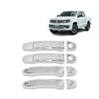 Kit Aplique Maçaneta Cromado Amarok 2010 a 2022 - Shekparts