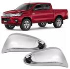 Kit Aplique Retrovisor Cromado Hilux 2016 A 2019 - Shekparts