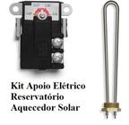 Kit apoio elétrico aquecedor Solar com termostato de encosto e resistência 3000 W