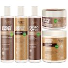 Kit Apse Crespo Power Linha Completo 5 Produtos C/ Co Wash Tratamento Cabelo Vegano Profissional