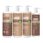 Kit Apse Crespo Shampoo Cond. Creme 1l + Gelatina 500ml