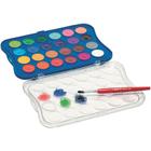 Kit Aquarela Giotto 24 Cores + Pincel Cores Intensas Escolar