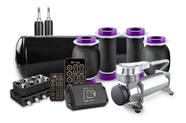 Kit Ar Air Ride Black GOL G5 G6 G7 G8 - Castor Suspensoes