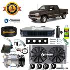 Kit ar condicionado automotivo chevrolet silverado + suporte