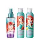 Kit Ariel Disney Colônia + Shampoo e Condicionador