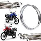 Kit aro roda traseira + raios xtz lander 250