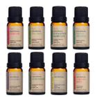 Kit Aromaterapia Top 8 Óleo Essencial Puro Via Aroma