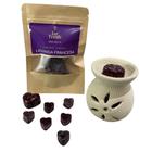 Kit Aromatizador Rechaud + Wax Melts + Vela Rechaud Lar Fresh