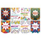 Kit Arteterapia e Mandalas - 8 livros para colorir - Kit de Livros