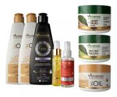 Kit Arvensis 8 Itens Tec Oil Cachos Naturais Revolution