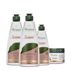 Kit Arvensis Anti-Quebra Shampoo Condicionador Leave-in e Máscara (4 produtos)