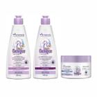 Kit Arvensis Cachinhos Shampoo Condicionador Geleia Suave