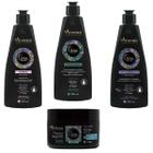 Kit Arvensis Cachos Naturais Sh.+cond +ativ 300ml +masc 250g