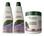 Kit Arvensis Desamarelador Shampoo + Cond. + Máscara 500G