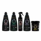 Kit Arvensis Shampoo Cond. Ativ. Ondulados Mascara 2X1 Spray