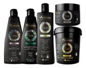 Kit Arvensis Shampoo Condicionador Ativador Mascara Geléia