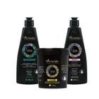 Kit Arvensis Shampoo Condicionador Mascara Noo Poo 2X1 450G