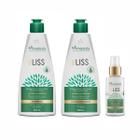 Kit Arvensis Tec Liss Shampoo Condicionador Spray Control