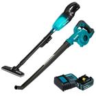 Kit Aspirador A Bateria Makita 18V Dcl180Zb + Soprador