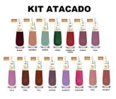 Kit atacado de esmaltes ludurana cremoso 8ml