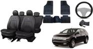 Kit Automotivo Completo: Capas Edge 09-12 + Tapete de Qualidade