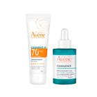 Kit Avène Cleanance Eau Thermale A.H.A Sérum Esfoliante Facial + Eau Thermale Uv Protetor Solar Fps70