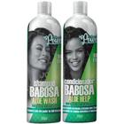 Kit Babosa Soul Power Shampoo E Condicionador Hidratação Capilar Vegano Cacheado Crespo Ondulado