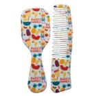 Kit Baby 1 Escova E 1 Pente Infantil Zoo Mania Marco Boni