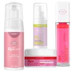 Kit Babygloss Hidratação Volume Labial Cereja Smart Gr