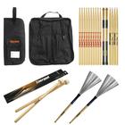 Kit Bag Baquetas Bag 01P e Set Baquetas 10 Pares Liverpool