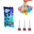 Kit Balão Bexiga De Água 111 Unidades Brincadeiras De Verão