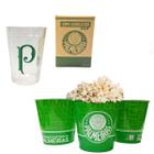 Kit Balde Pipoca Verde 2,5L + 1Un Copo Americano Tradiconal