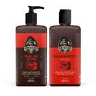 Kit Balm E Shampoo Para Barba Don Alcides Barba Negra